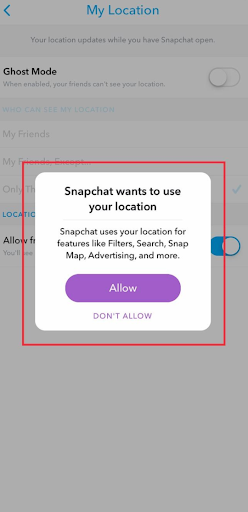 Spoof your Snapchat location?